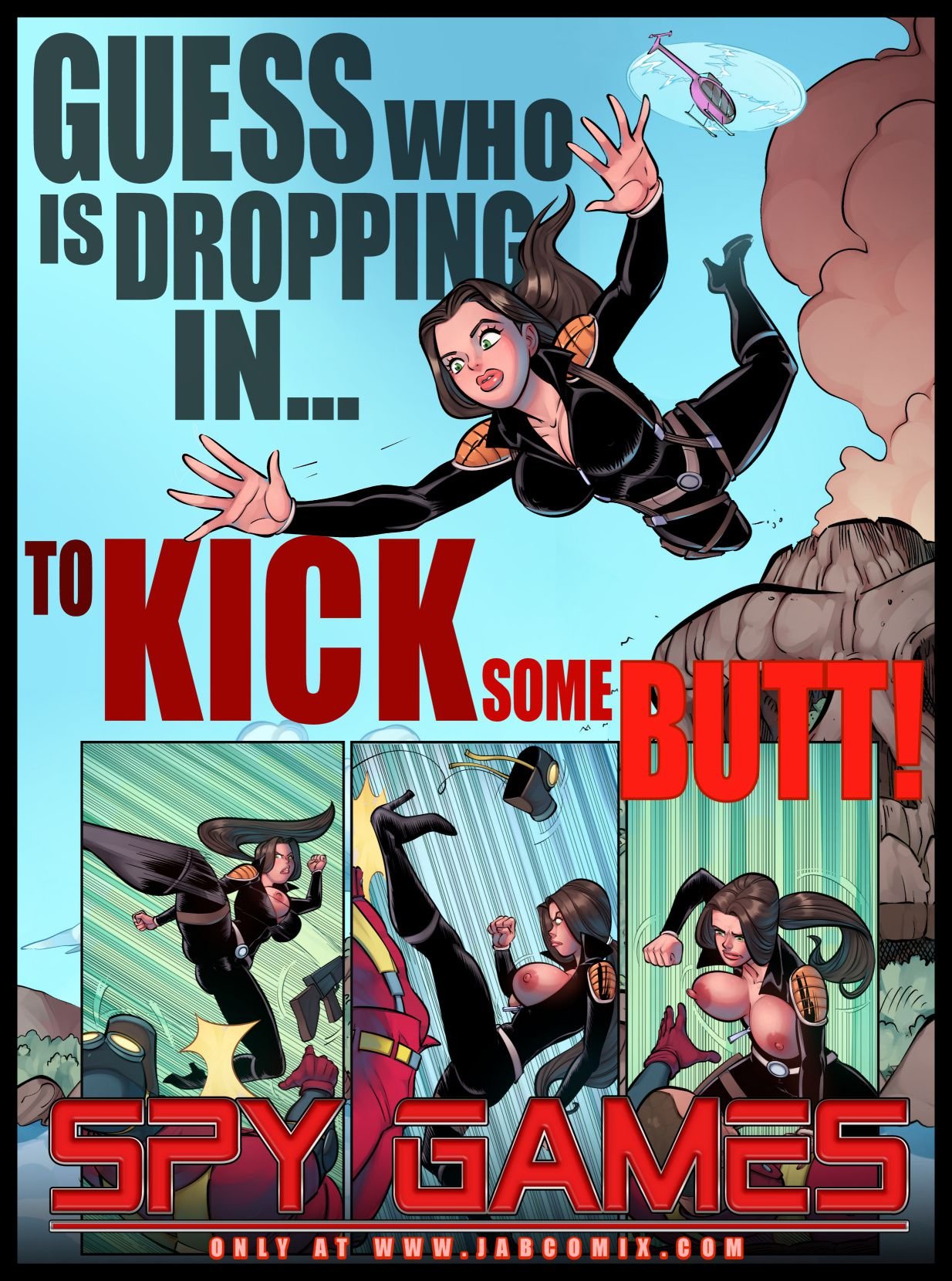 Spy Games Comics Cover